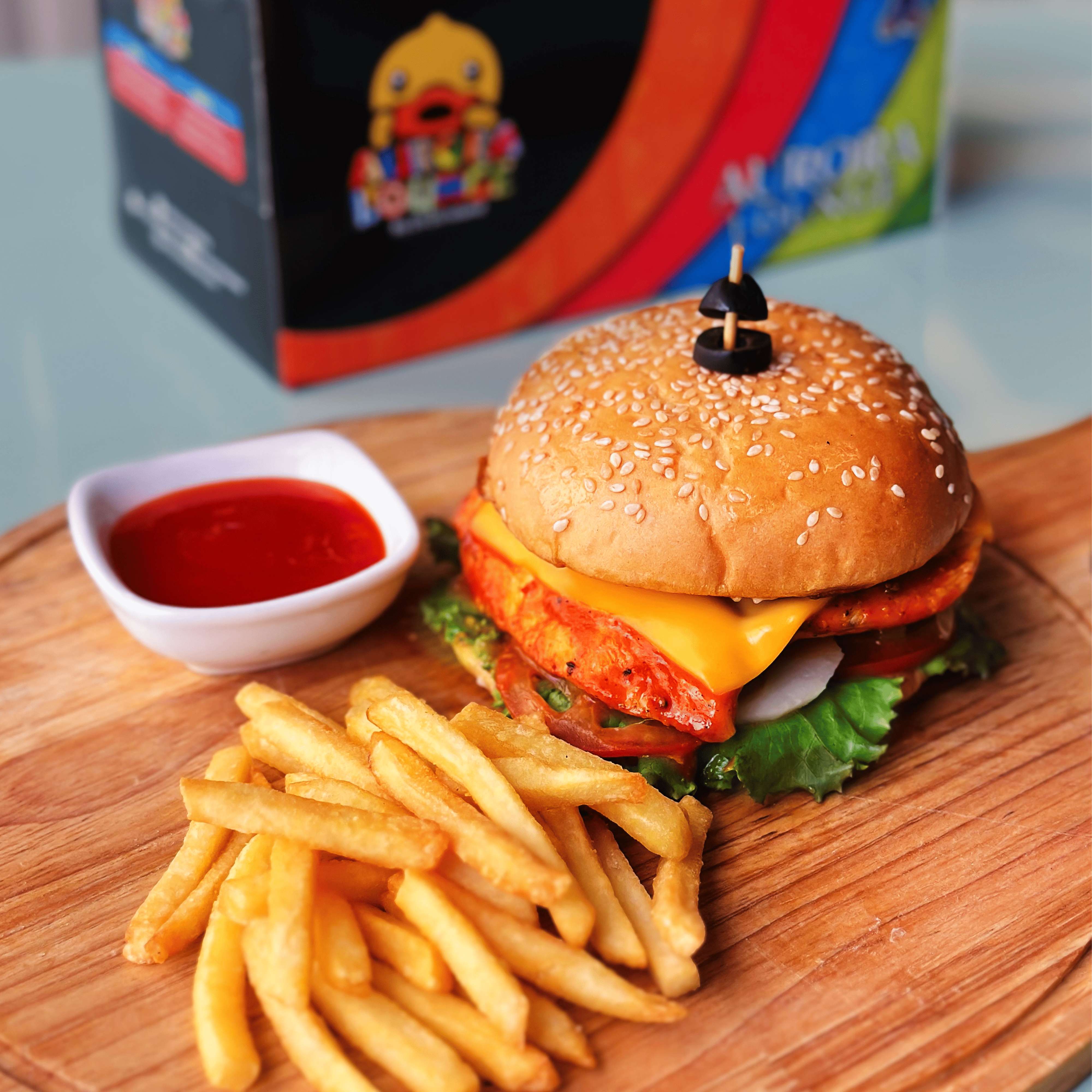 Grill Master Burger - Zii Zii Island Menu Grill Master Burger